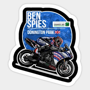 Ben Spies 2009 Donington Park Sticker